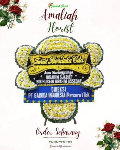 Papan Bunga Duka di Cibarengkok